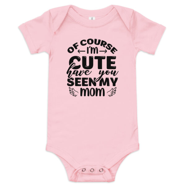 Cute Baby short sleeve one piece - Image 2