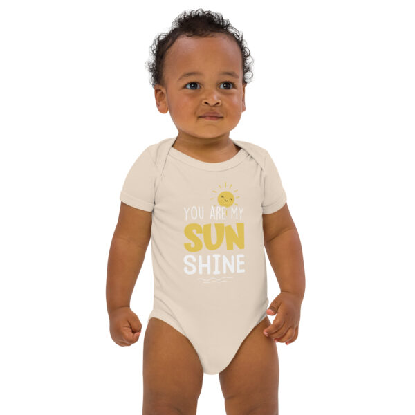 Sun Organic cotton baby bodysuit